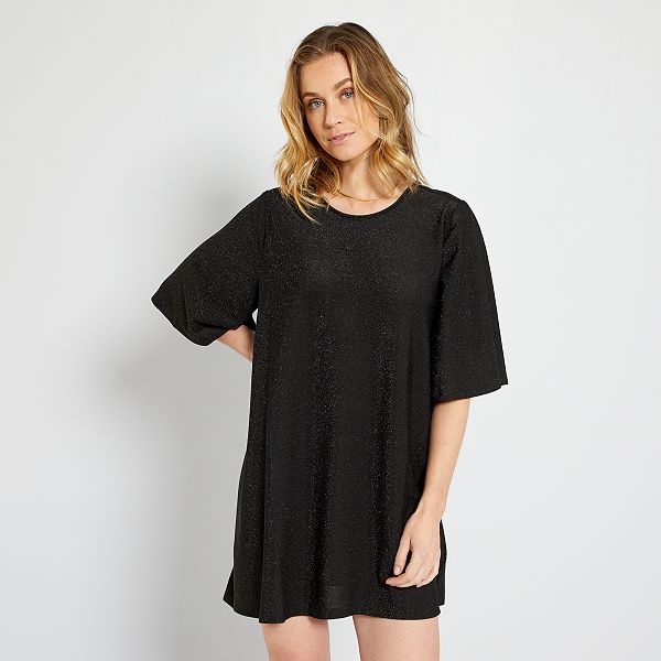 robe brillante courte