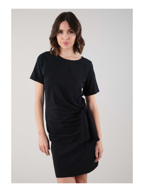 Robe courte col rond 'Deeluxe' - Kiabi