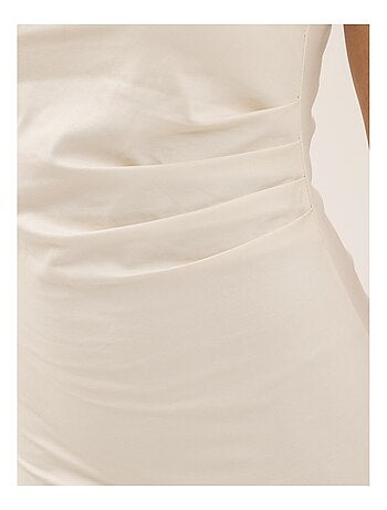 Robe courte drapée IMAVA