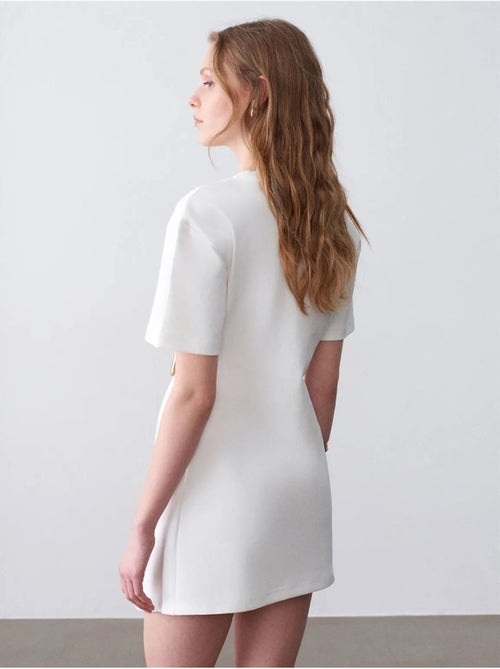 Robe Courte Droite Femme - Kiabi Robe Courte Droite Femme - Kiabi