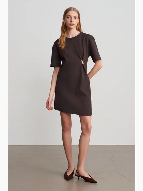 Robe courte droite femme dilvin - Kiabi Robe courte droite femme dilvin - Kiabi