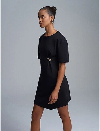 Robe courte droite femme dilvin