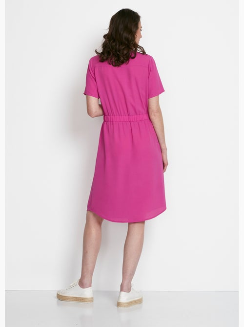 Robe courte droite taille élastiquée - Afibel - Kiabi