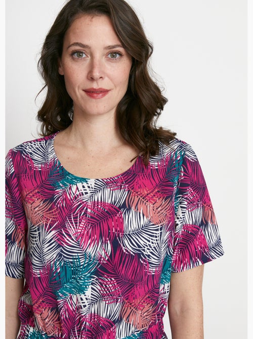 Robe courte droite taille élastiquée - Afibel - Kiabi