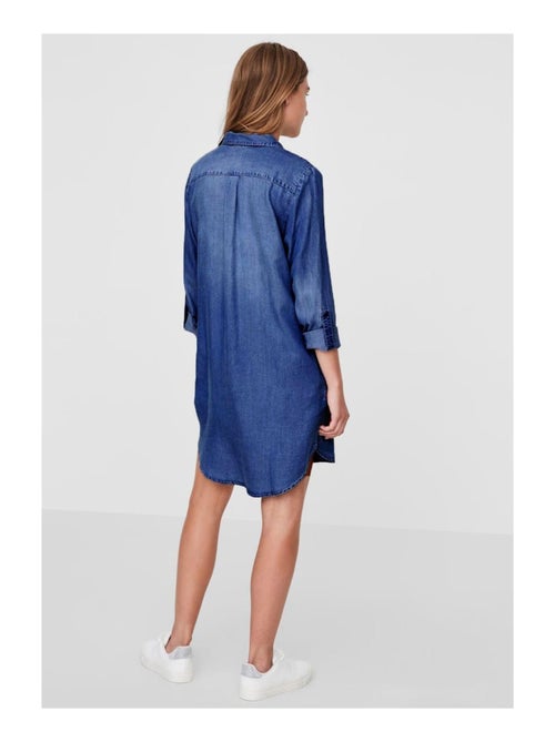Robe courte en jean Vero Moda - Kiabi