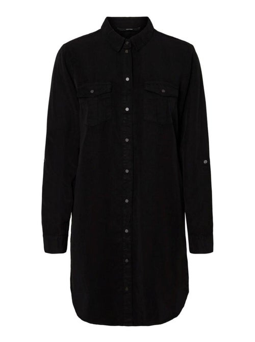 Robe courte en jean Vero Moda - Kiabi