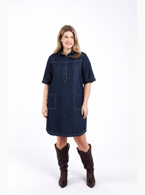 Robe courte en jeans PAPRIKA - Kiabi