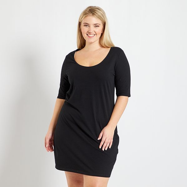 robe courte grande taille pas cher