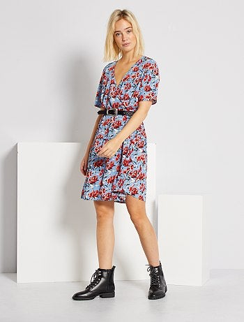 Robe courte fleurie 'JDY'