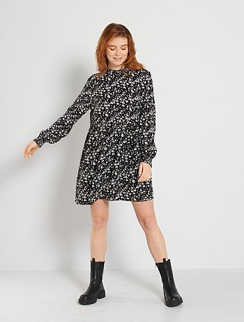 Robe courte fleurie 'JDY'