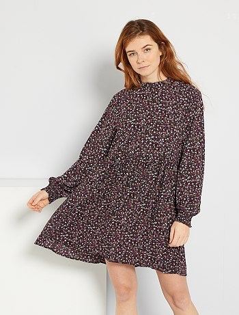 Robe courte fleurie 'JDY'