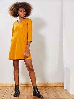 Robe courte fluide - Kiabi