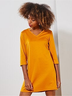 Robe courte fluide - Kiabi