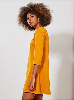 Robe courte fluide - Kiabi