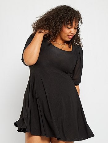 robe courte grande taille pas cher