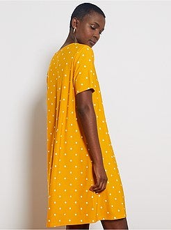 Robe courte forme T-shirt - Kiabi