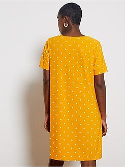 Robe courte forme T-shirt - Kiabi