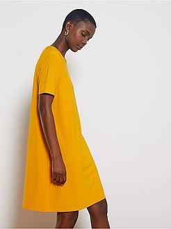 Robe courte forme T-shirt - Kiabi