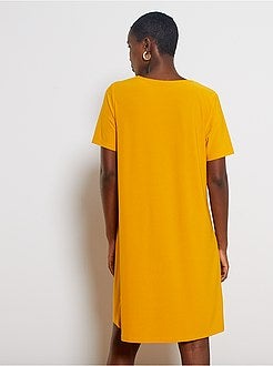 Robe courte forme T-shirt - Kiabi