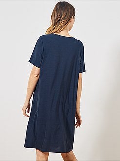 Robe courte forme T-shirt - Kiabi