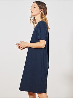Robe courte forme T-shirt - Kiabi