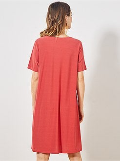 Robe courte forme T-shirt - Kiabi