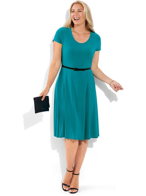 Robe courte galbée évasée - Afibel - Kiabi