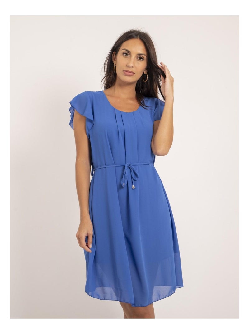 Robe courte IEVE Bleu - Kiabi