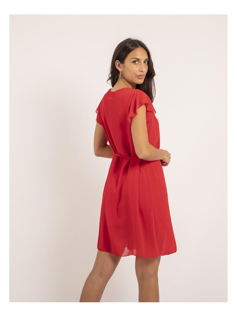 Robe courte IEVE Rouge - Kiabi