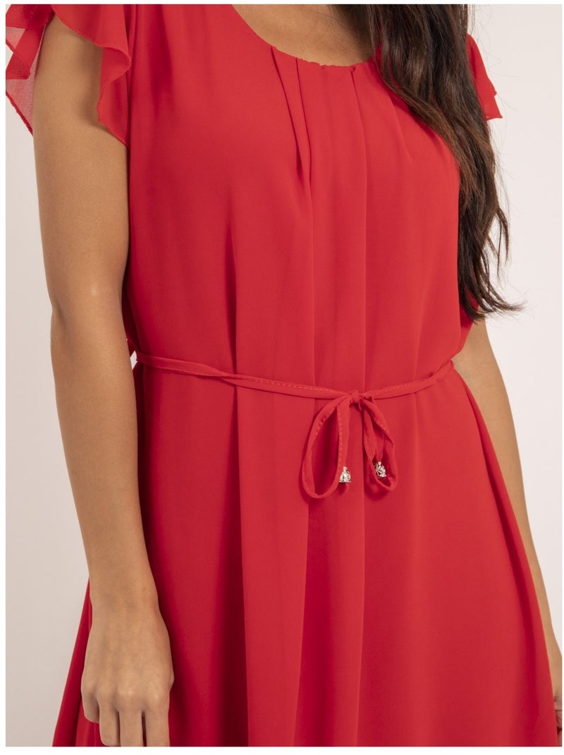 Robe courte IEVE Rouge - Kiabi
