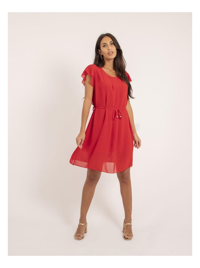 Robe courte IEVE Rouge - Kiabi