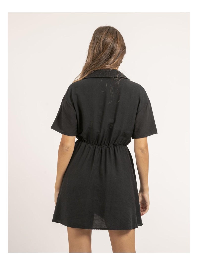 Robe courte IKONA Noir - Kiabi