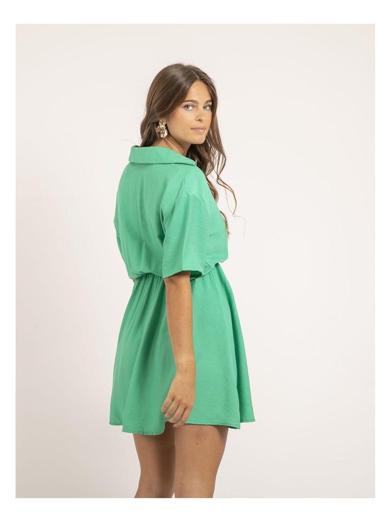 Robe courte IKONA Vert - Kiabi