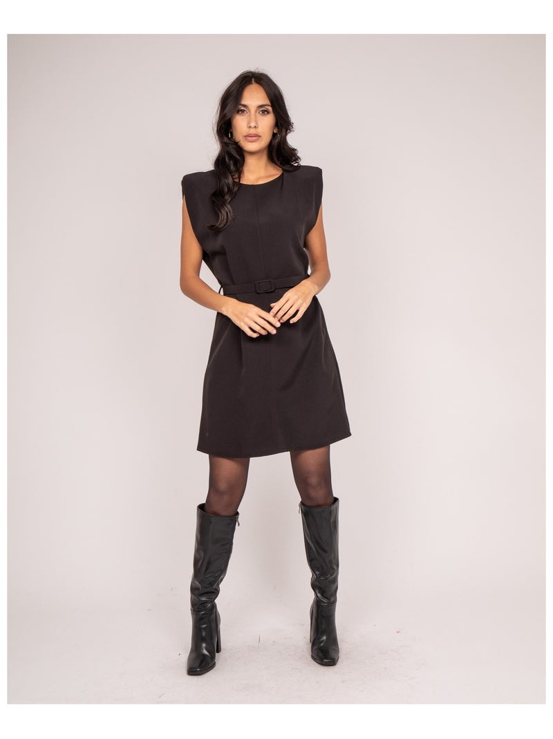 Robe courte ILLENA Noir - Kiabi