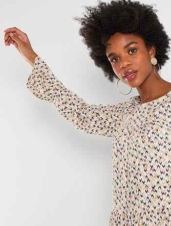 Robe courte imprimé