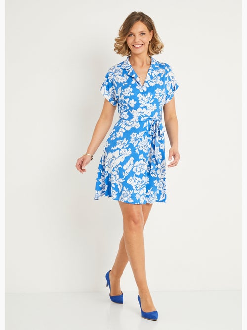 Robe courte imprimée col tailleur - AFIBEL - Kiabi Robe courte imprimée col tailleur - AFIBEL - Kiabi