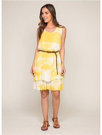 Robe courte imprimée IGNES