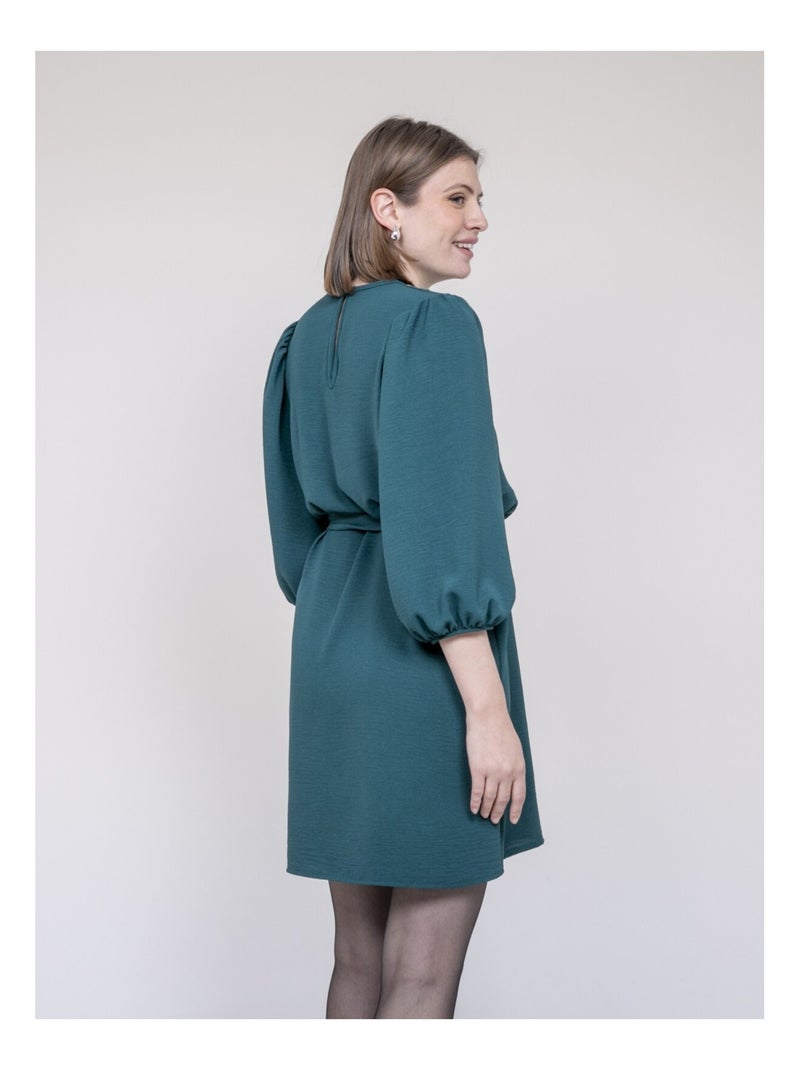 Robe courte INDONESIA Vert - Kiabi