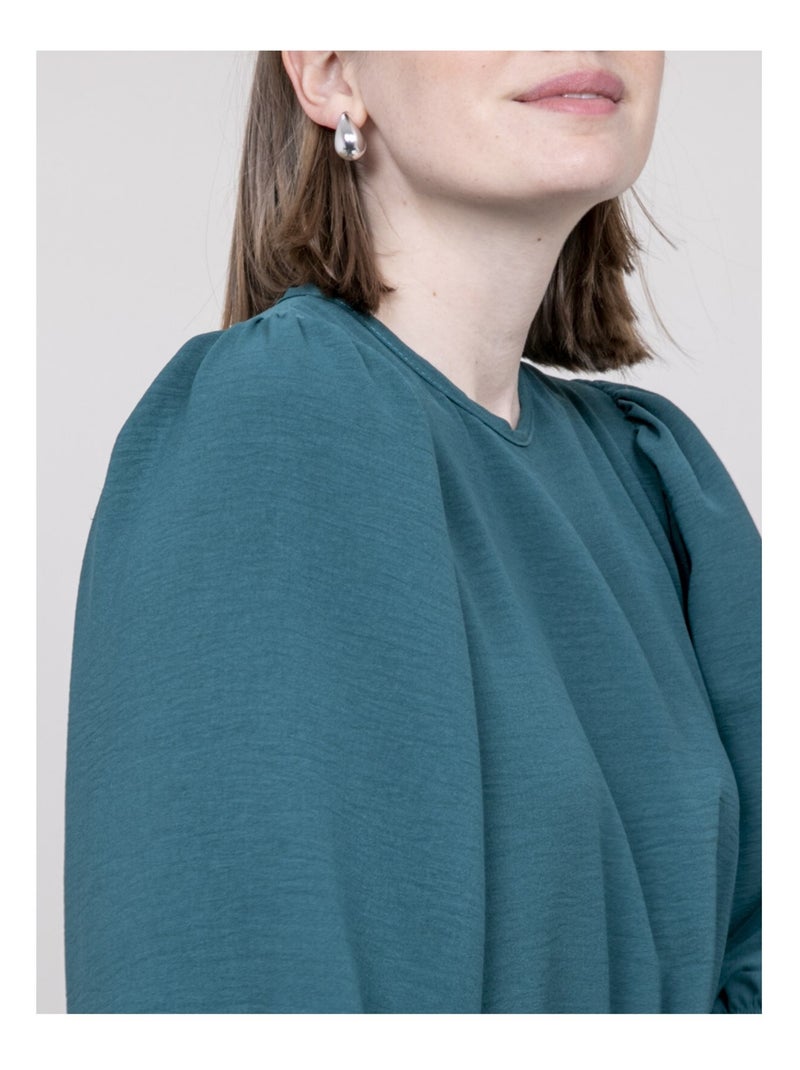 Robe courte INDONESIA Vert - Kiabi