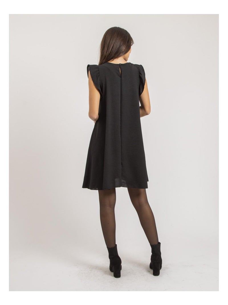 Robe courte INES Noir - Kiabi