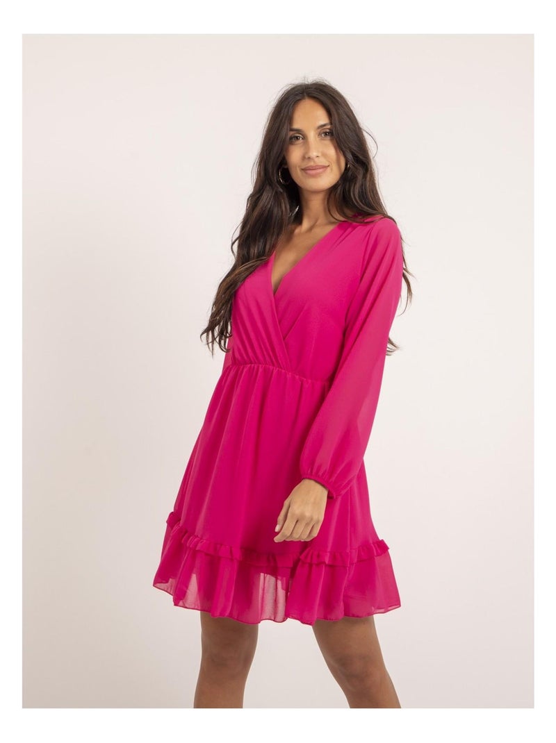 Robe courte IOLANDE Rose - Kiabi