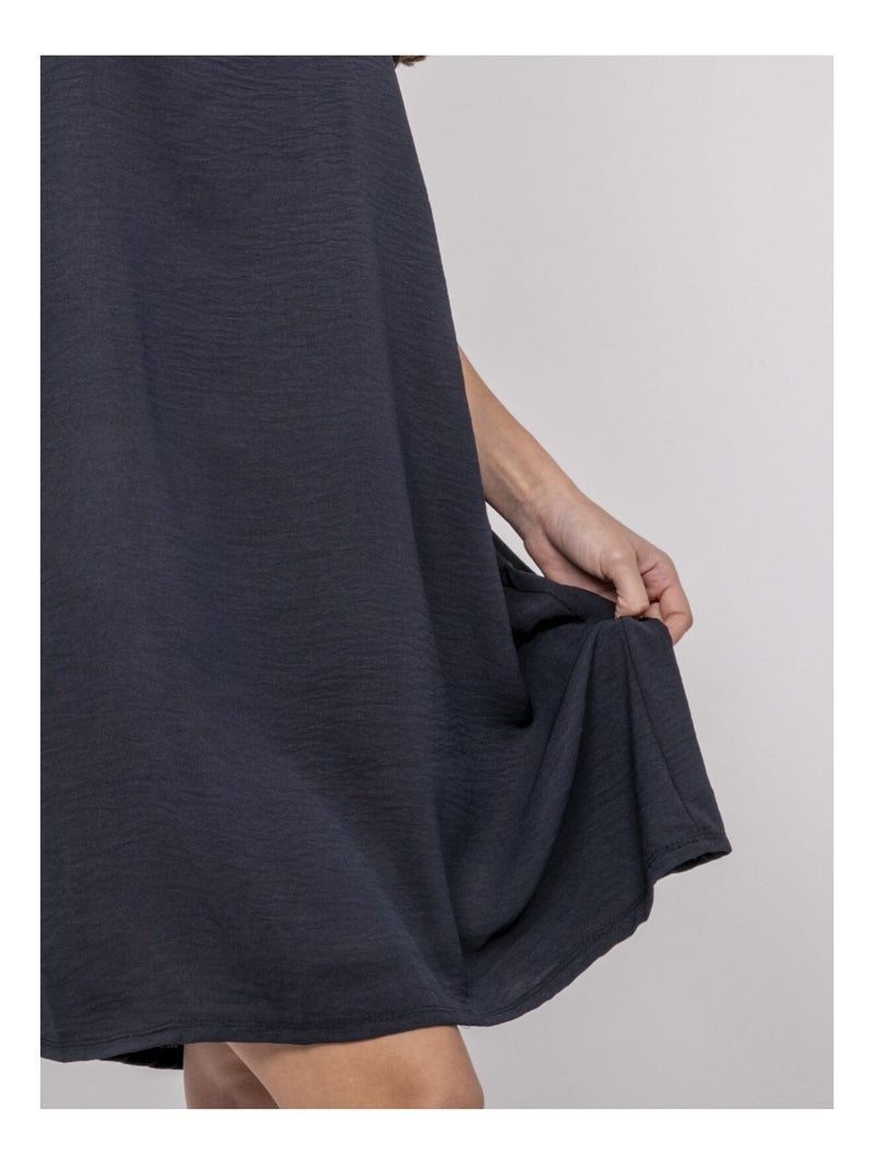 Robe courte IZOLDA Bleu marine - Kiabi