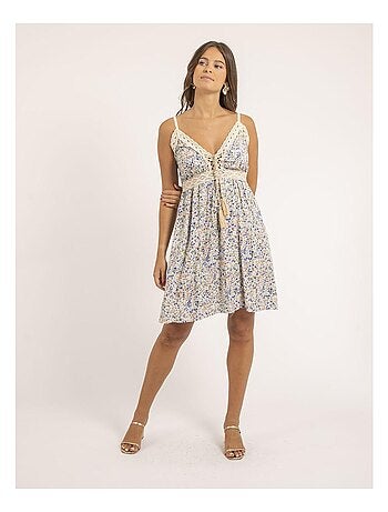 Robe courte motifs IBASS