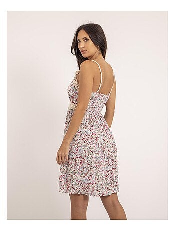 Robe courte motifs IBASS