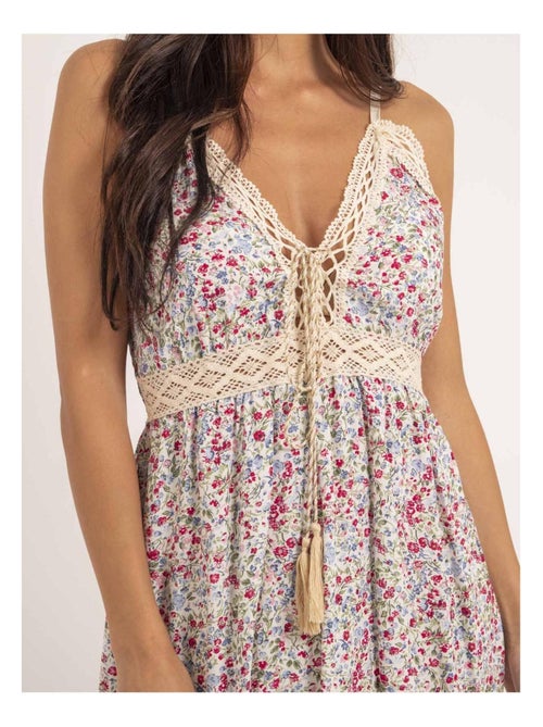 Robe courte motifs IBASS - Kiabi