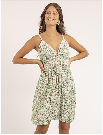 Robe courte motifs IBASS