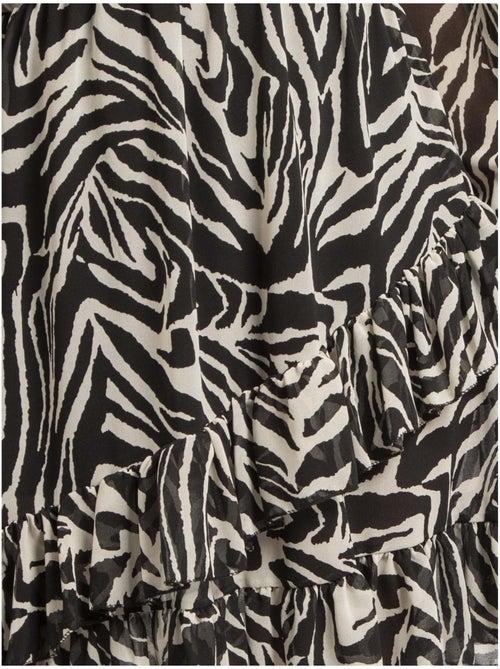 Robe courte motifs ichana zebre - Kiabi Robe courte motifs ichana zebre - Kiabi