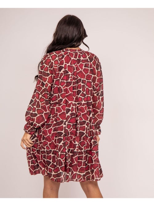 Robe courte motifs IFER - Kiabi