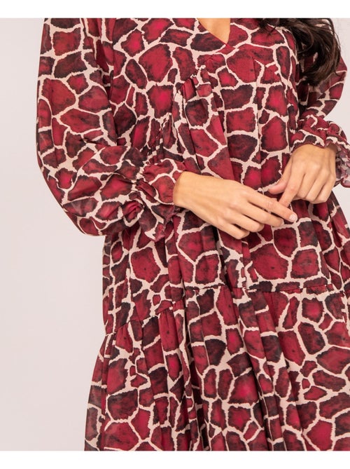 Robe courte motifs IFER - Kiabi