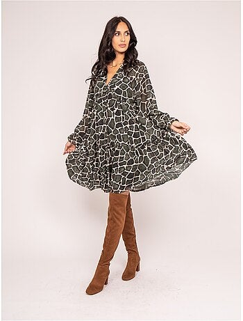 Robe courte motifs IFER